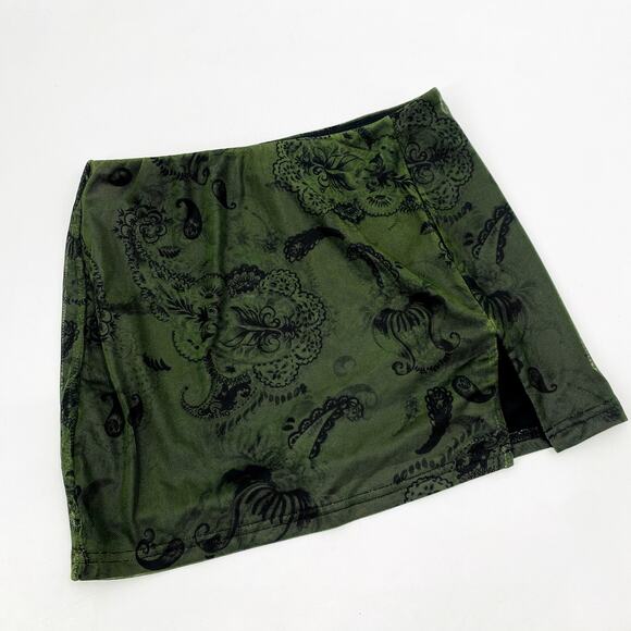 Princess Polly green matilde mesh mini skirt - Picture 2 of 5